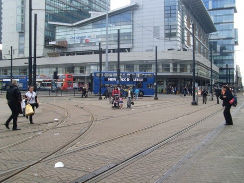 Manchester city centre. 