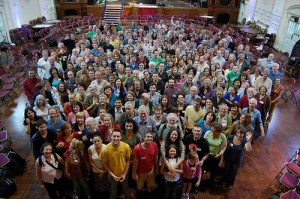 Attendees at the 2009 Transition Network conference in Battersea